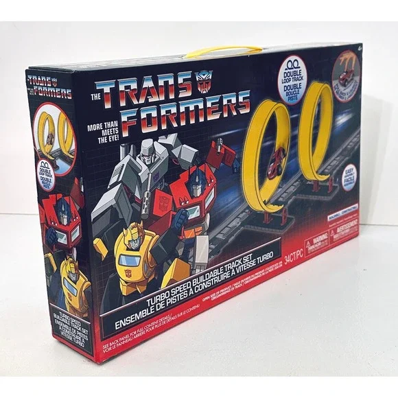 Transformers Speed Buildable Track Set Pull Back Car New Factory Sealed 2024 - Picture 2 of 5